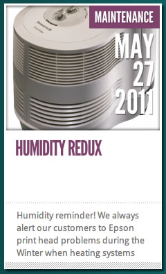 Humidity reminder