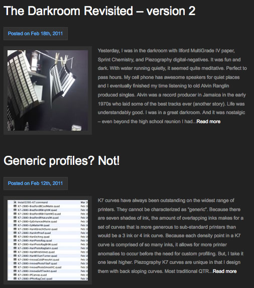 Piezography Blog